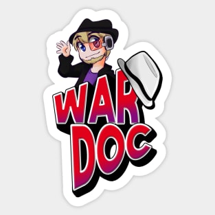 Official WarDoc Logo Apparel Sticker